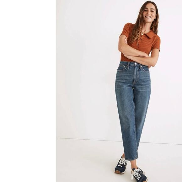 NEW Madewell Size 26 Balloon Jeans in Corson Wash Style NA929 - Picture 1 of 7